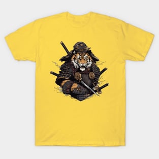 samurai tiger T-Shirt